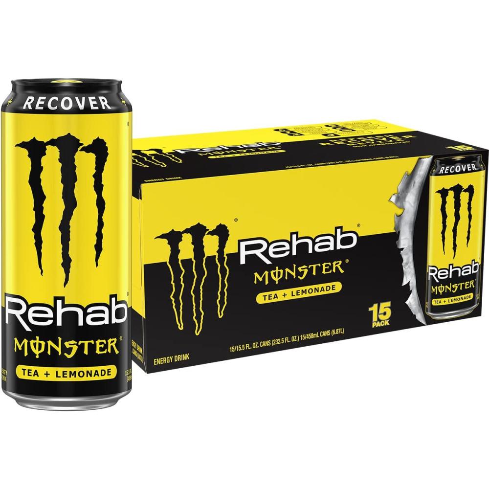 image:imageMonster Energy LoCarb Monster Low Carb Energy Drink 16 Ounce Pack of 15  Pack of 15Tea  Lemonade