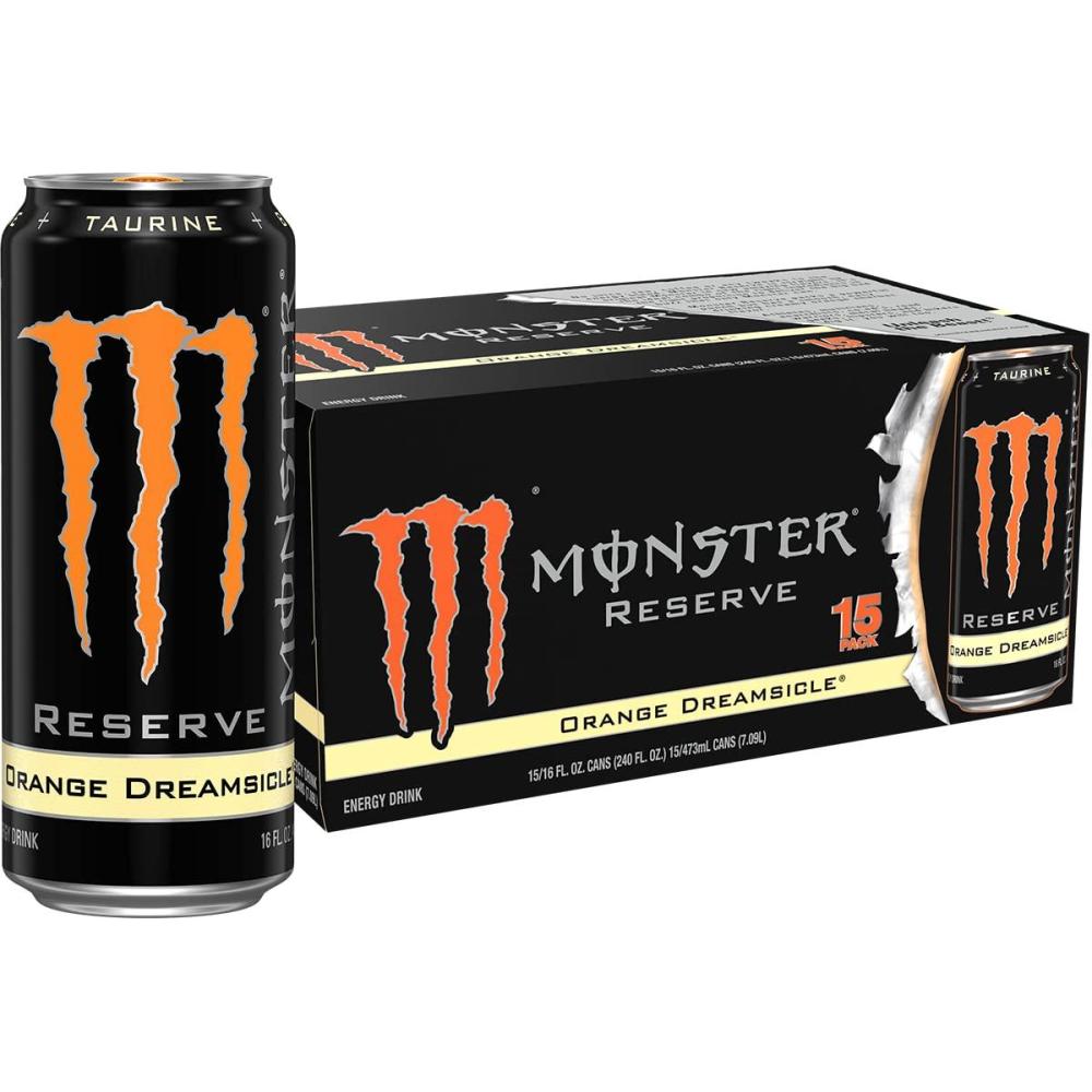 image:imageMonster Energy LoCarb Monster Low Carb Energy Drink 16 Ounce Pack of 15  Pack of 15orange