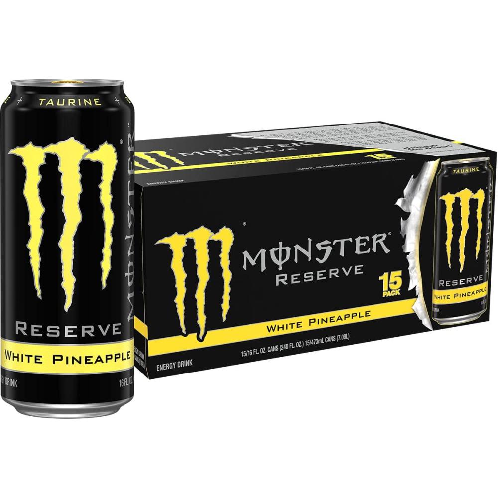 image:imageMonster Energy LoCarb Monster Low Carb Energy Drink 16 Ounce Pack of 15  Pack of 15pineapple