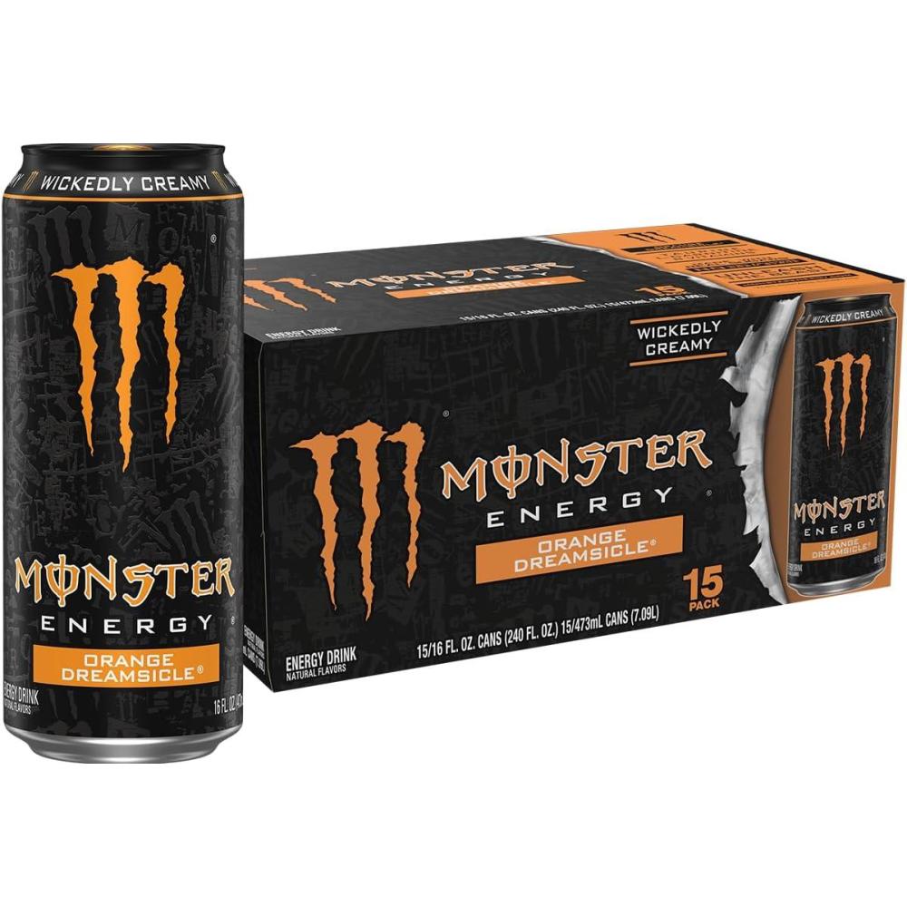 image:imageMonster Energy Orange Dreamsicle Energy Drink 16 Ounce Pack of 15
