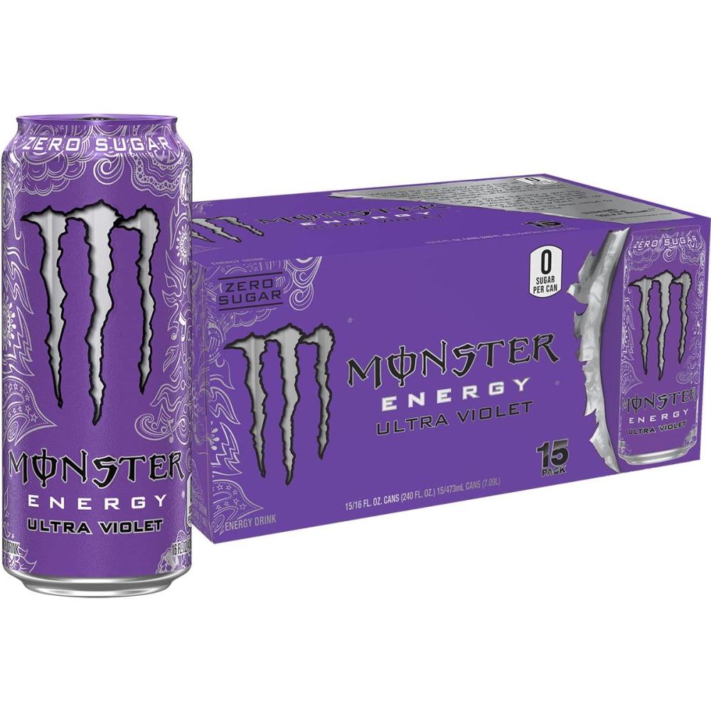 image:imageMonster Energy Ultra Variety Pack PKZSD Sugar Free Energy Drink 16 Ounce  Pack of 15Ultra Violet