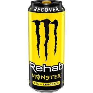 Monster Energy, Lo-Carb Monster, Low Carb Energy Drink, 16 Ounce (Pack of 15) | Pack of 15(Lemon)