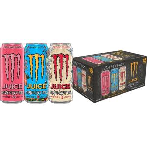 Monster Energy, Lo-Carb Monster, Low Carb Energy Drink, 16 Ounce (Pack of 15) | Pack of 15(Pipeline Punch  Mango Loco  Pacific Punch)