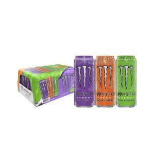 Monster Energy Ultra Variety Pack, PKZSD, Sugar Free Energy Drink, 16 Ounce | Pack of 15(MULTI)