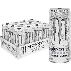 Monster Energy Ultra Variety Pack, PKZSD, Sugar Free Energy Drink, 16 Ounce | Pack of 15(Zero Ultra)