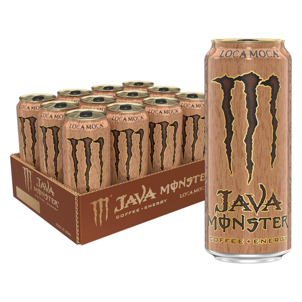 image:imageMonster Energy Java 300 Triple Shot Robust Coffee French Vanilla 15 Fl Oz  Pack of 12Loca Moca